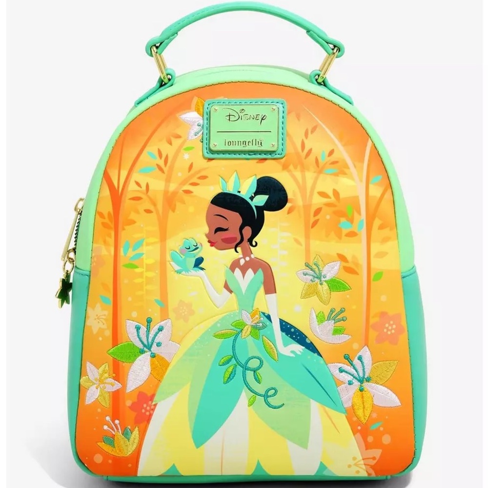 NWT Princess and the Frog Loungefly Backpack